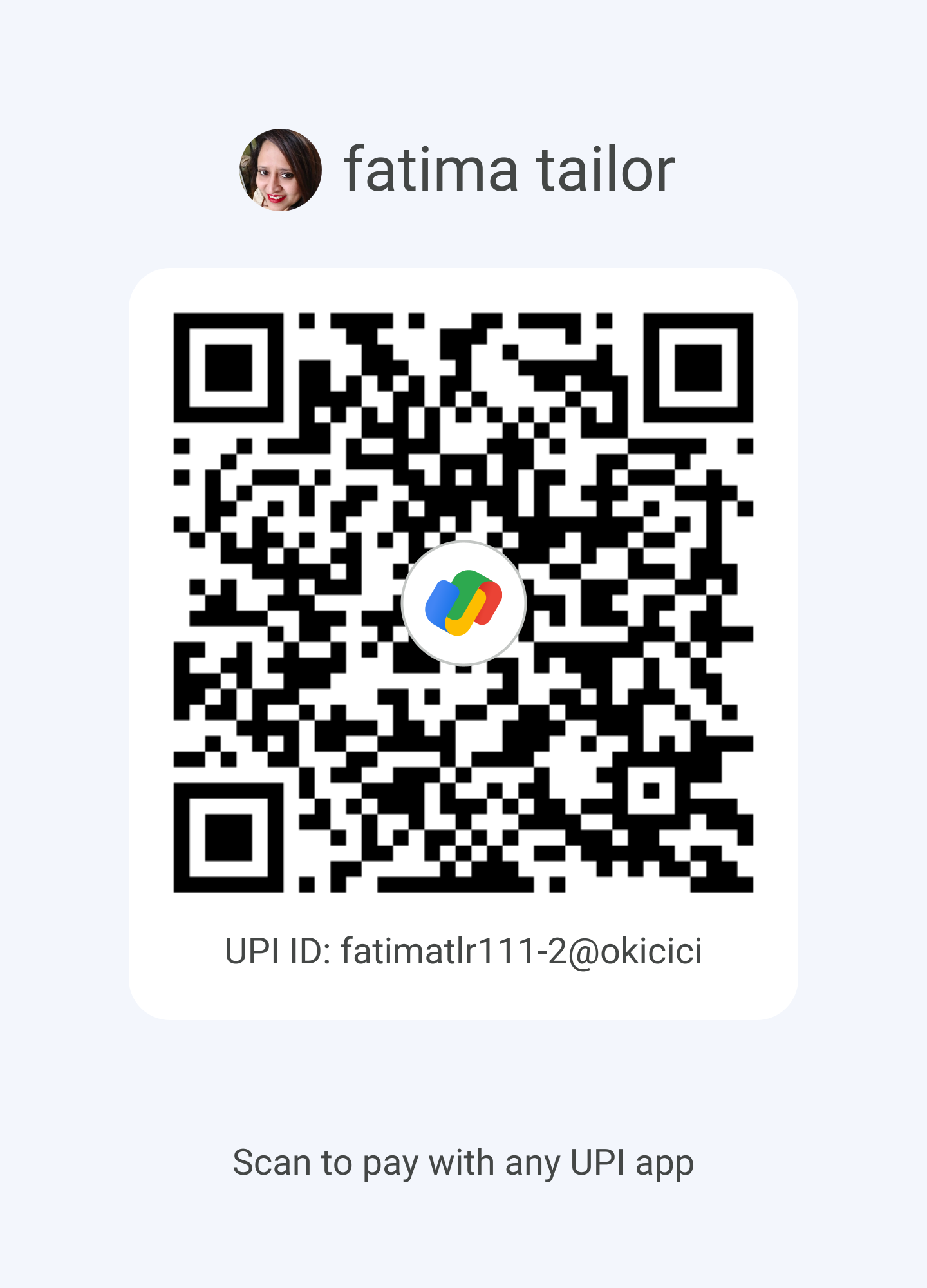 UPI QR Code