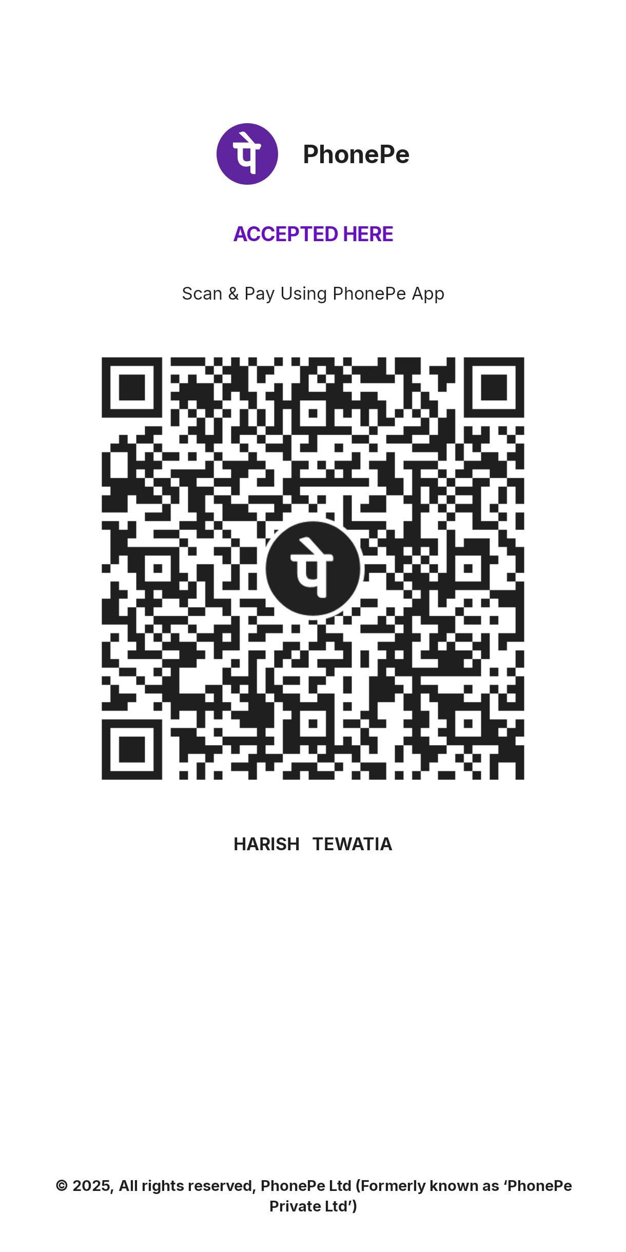 UPI QR Code