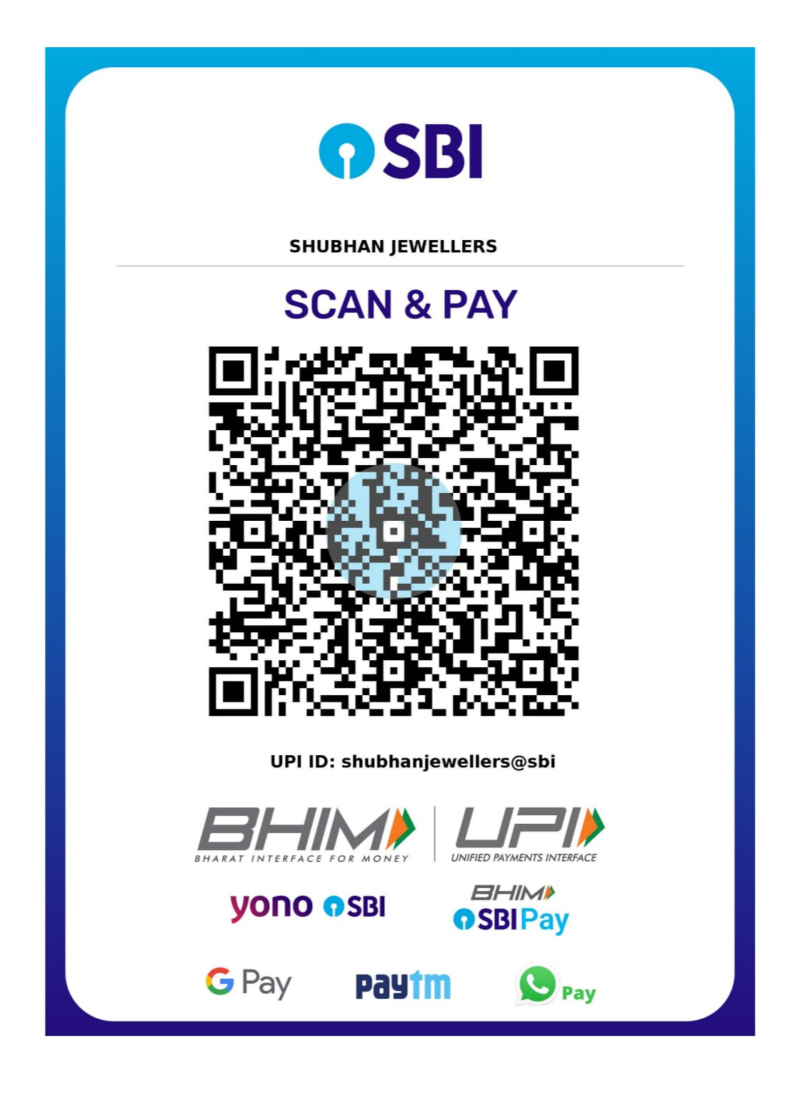 UPI QR Code