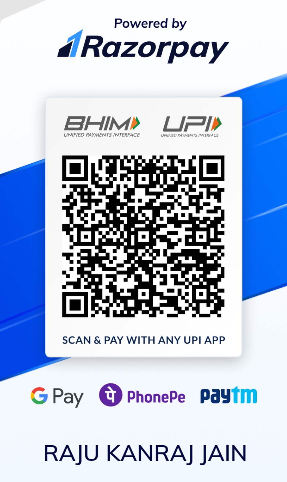 UPI QR Code