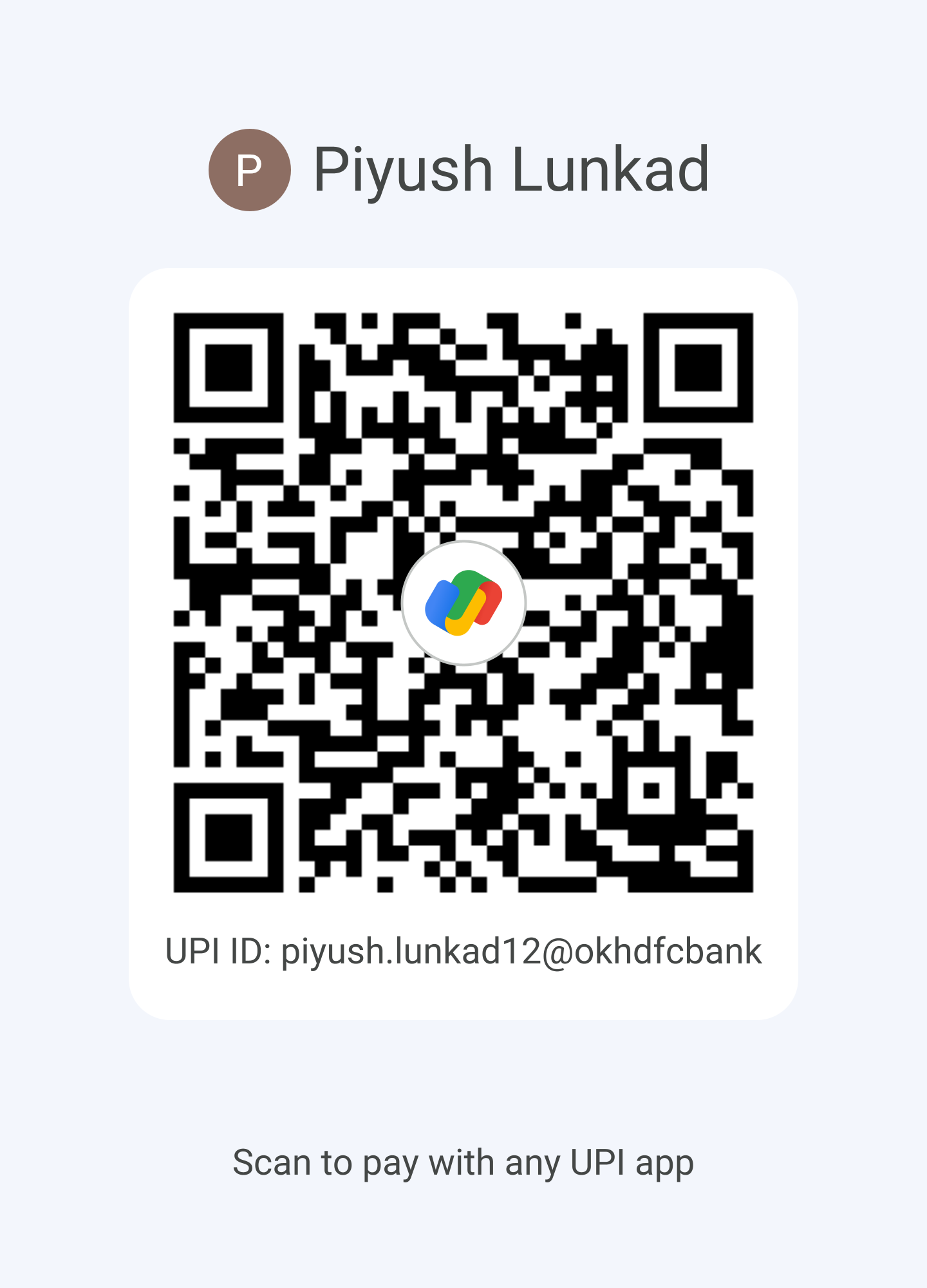 UPI QR Code