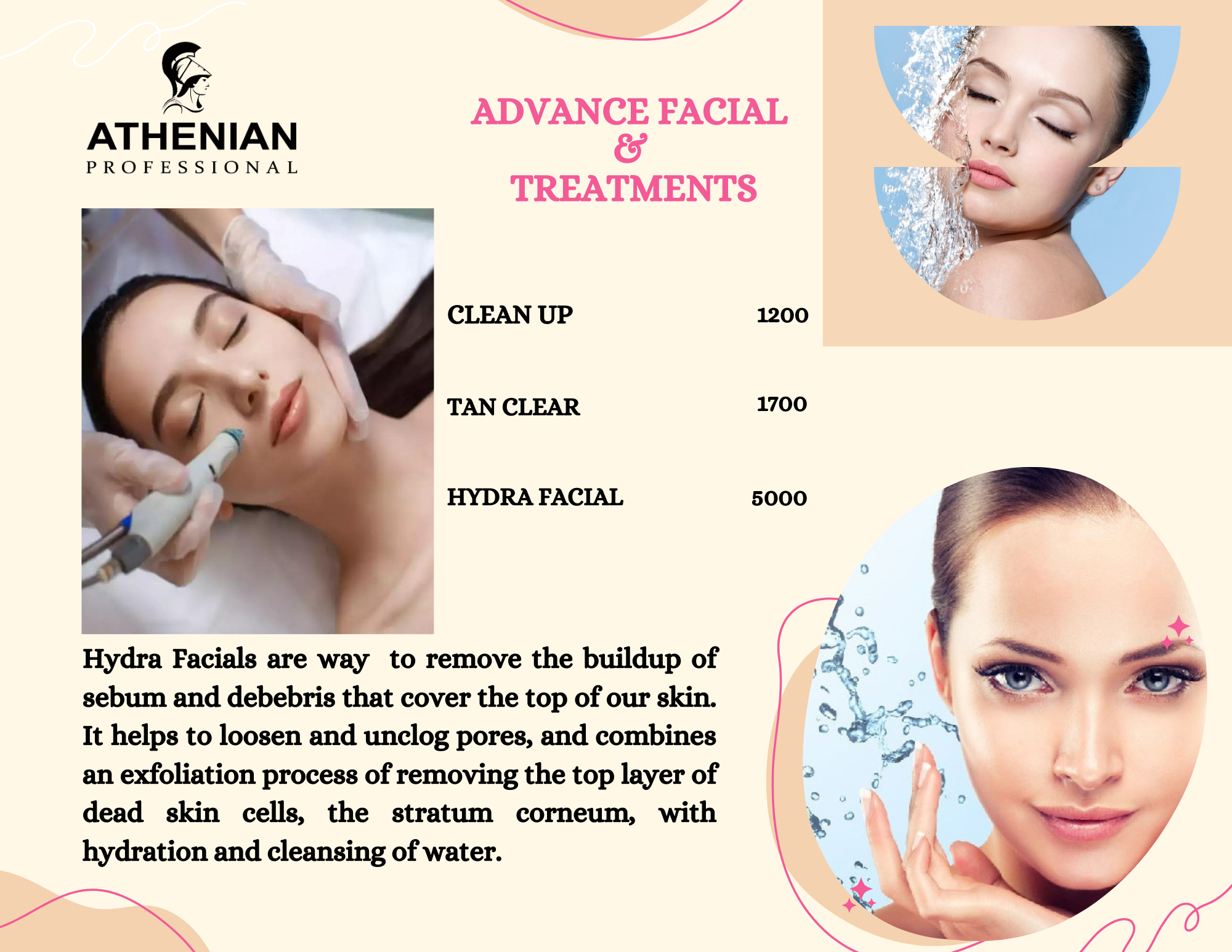Advance facial treatment