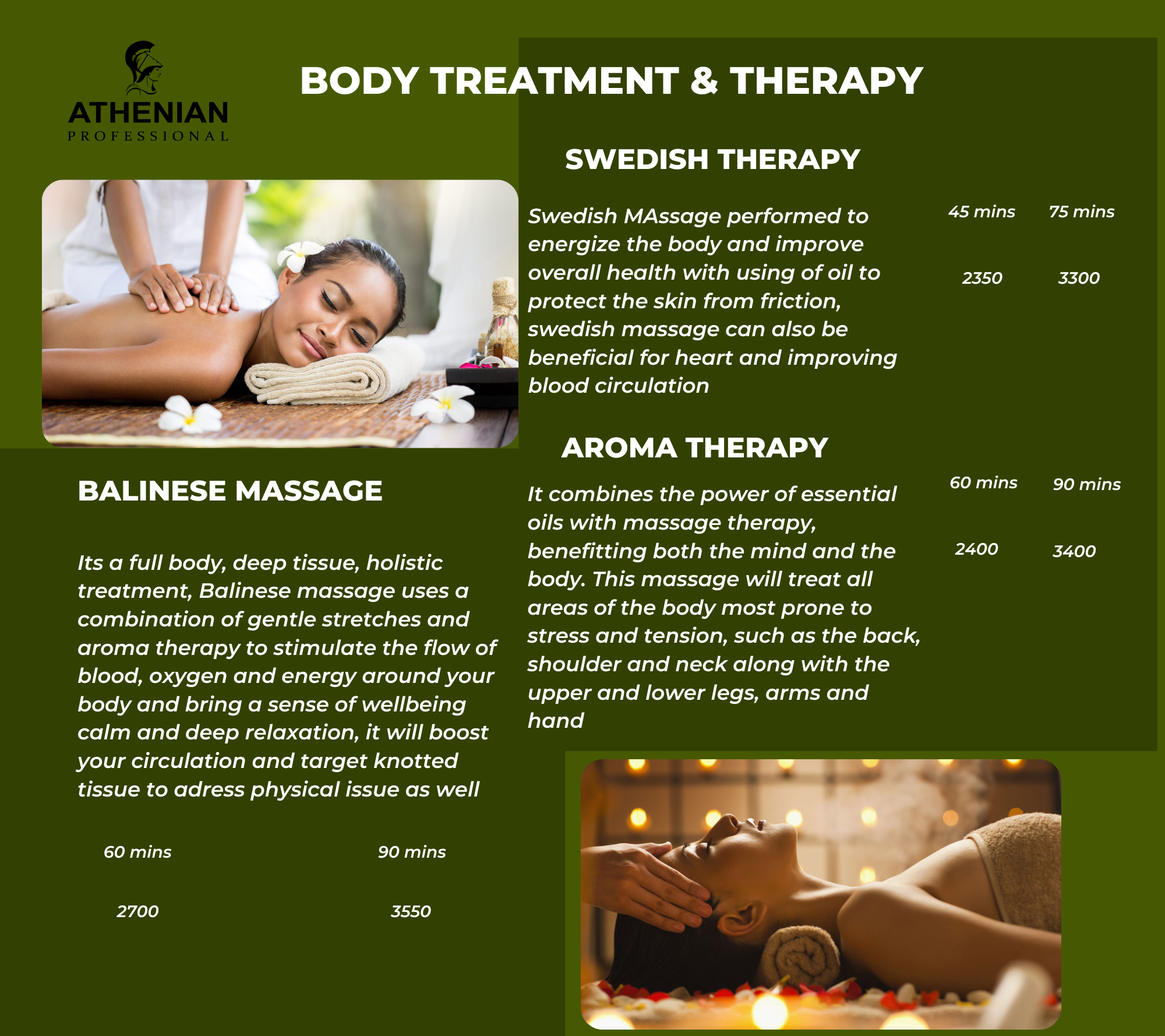 Body Treatment & Therapy
