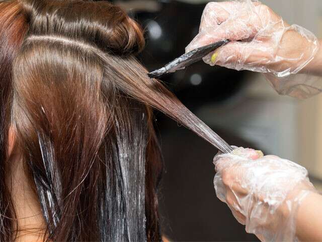 Female hair colour