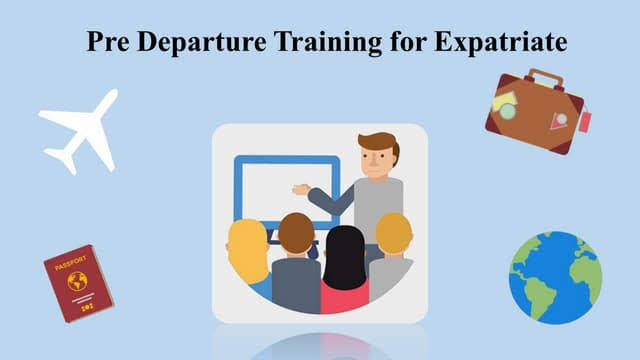 Pre departure orientation  -  Post arrival assistance