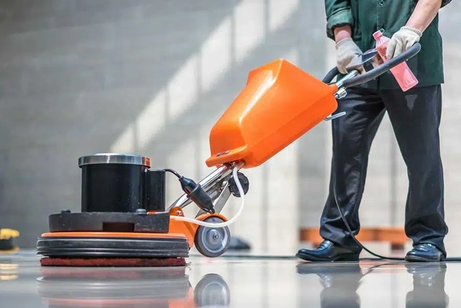FLOOR POLISHING