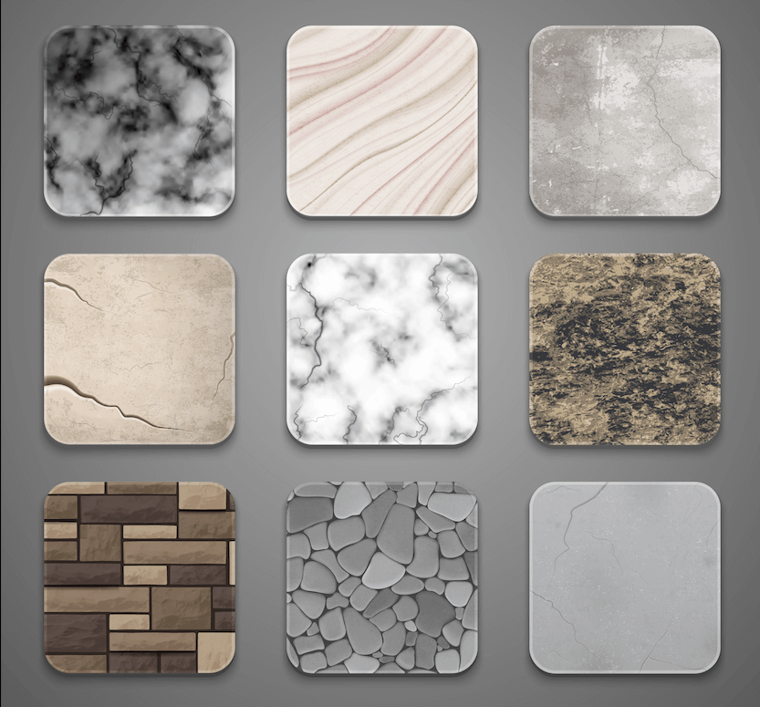 MARBLE AND TILES