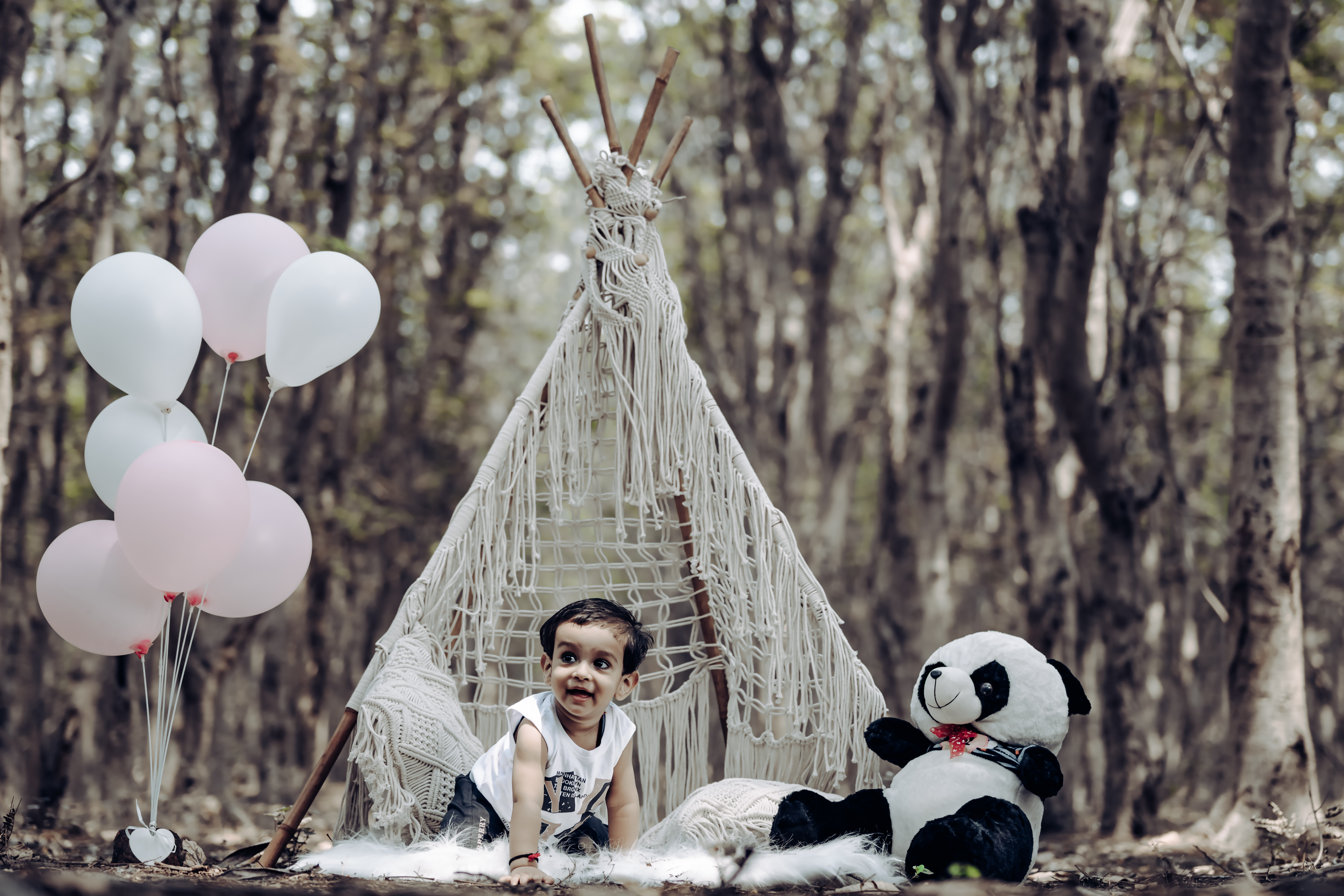 Pre Birthday Baby Shoot Or Outdoor Baby Shoot