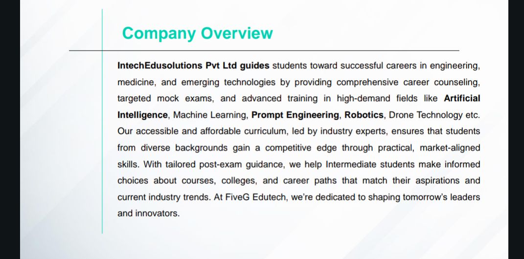 Intech Edu Solutions