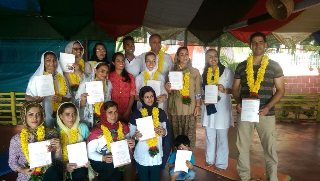 Yoga teacher training course