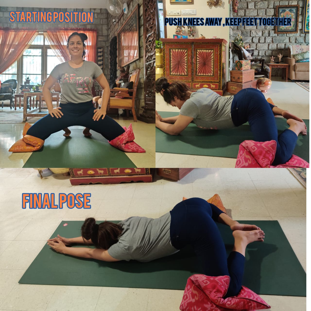 Online yoga class