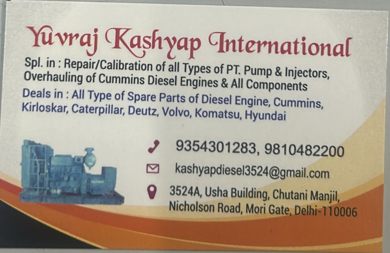 DIESEL ENGINE COMPONENTS REPAIR & OVERHAULING