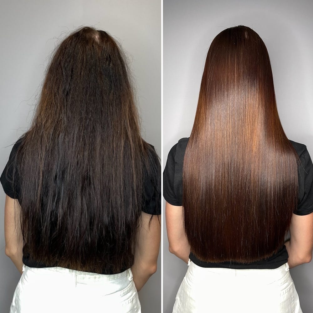 Hair botox treatment