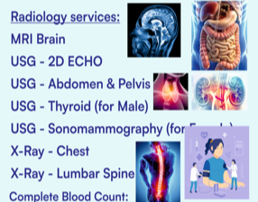 Comprehensive health check up with MRI @ 9500
