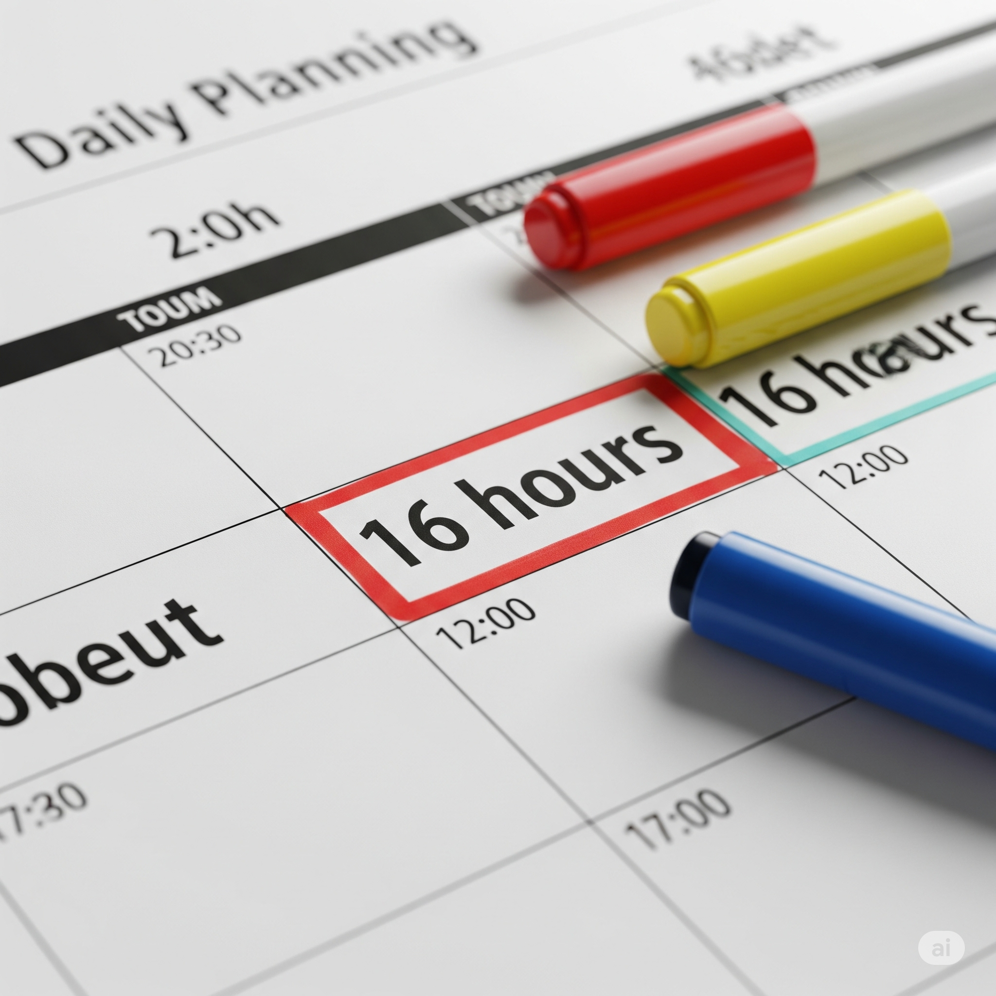 16 hours slot