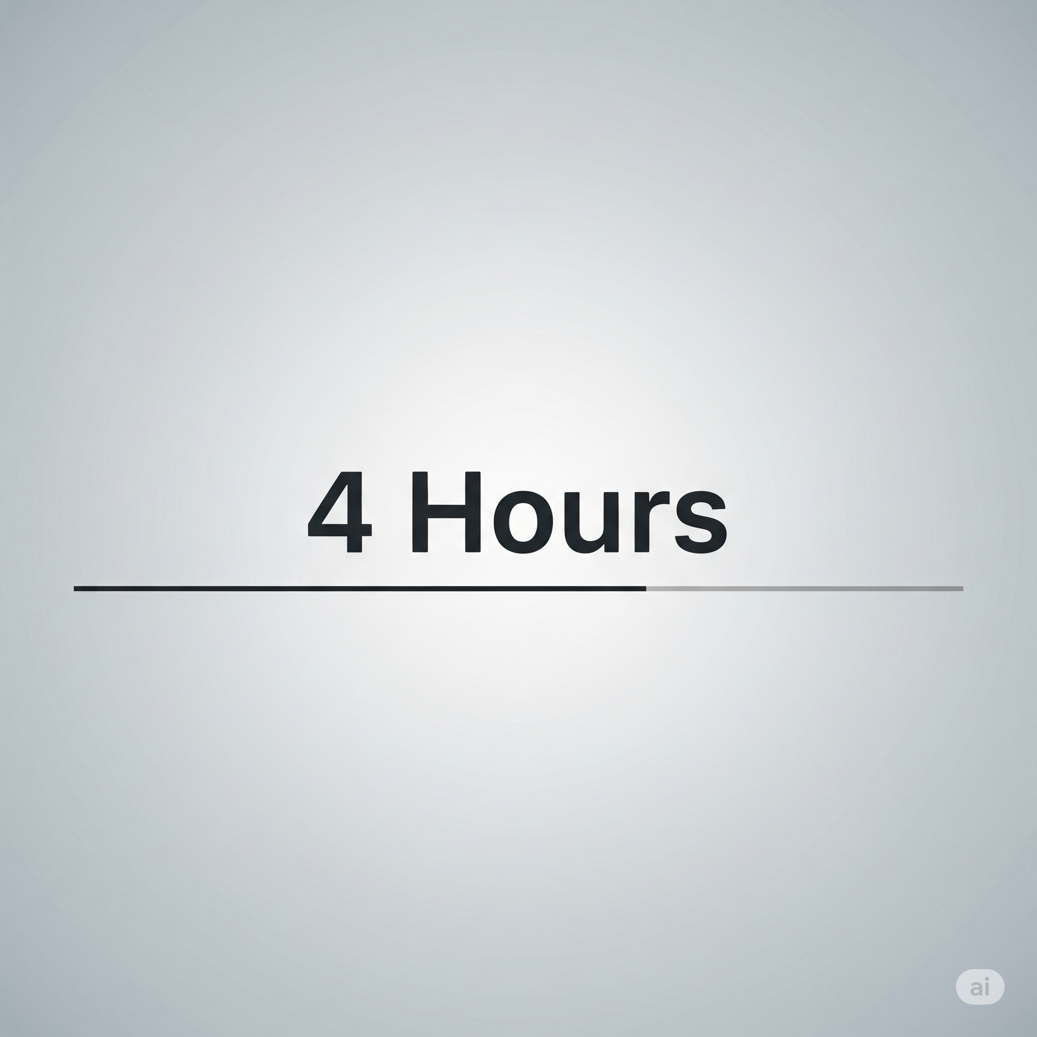 4 Hours Slot