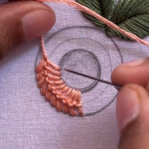 Hand work embroidery