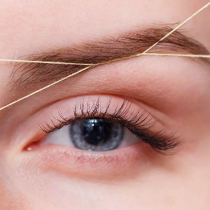 Eyebrow threading