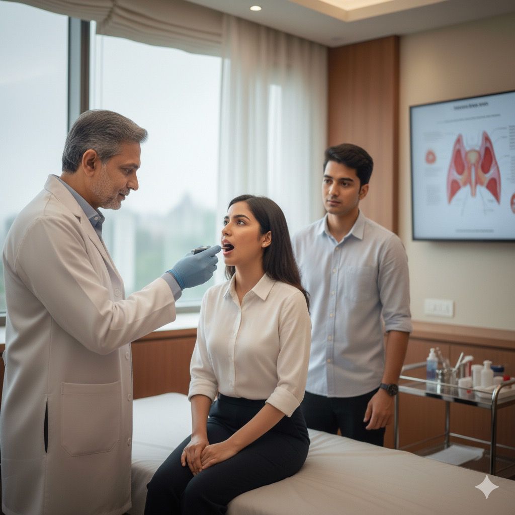 ⁠ENT Examination