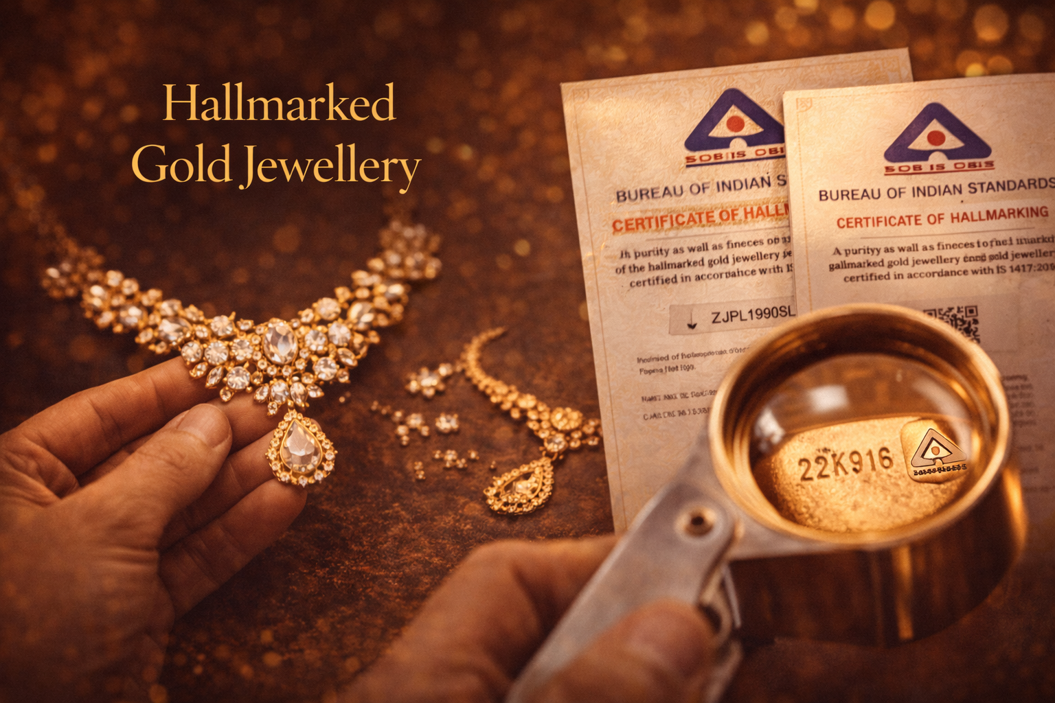 Hallmarked Gold Jewellery