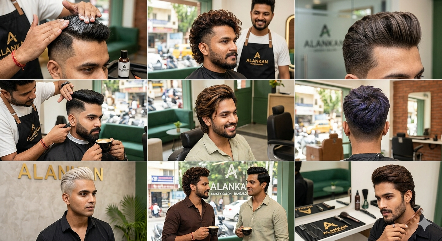 Men Hair Cut & Styling / Coloring