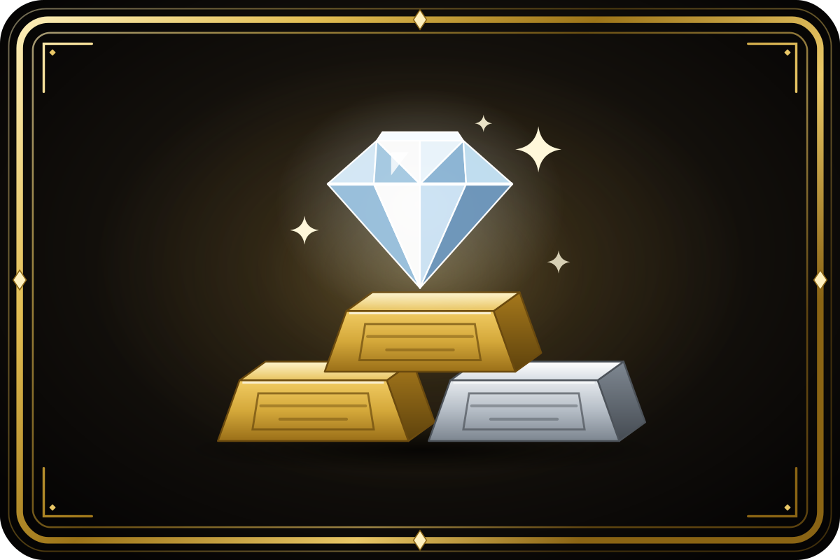 Gold, Silver, Diamonds